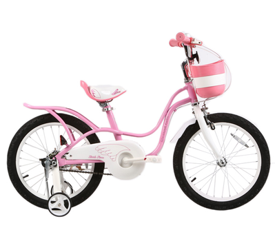 Дитячий велосипед RoyalBaby Little Swan 16" 2021 Рожевий (04161)