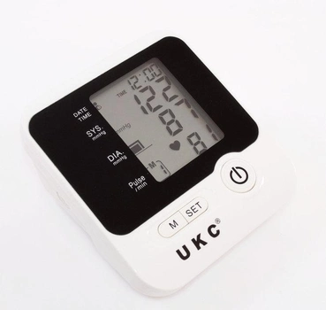 Тонометр электронный на предплечье AG UKC 8034 автоматический LCD экран Белый (241664)