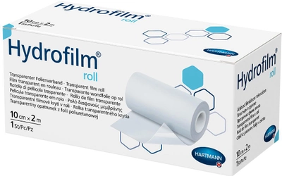 Повязка пленочная прозрачная Hartmann Hydrofilm Roll 10 см х 2 м 1 шт (6857911)
