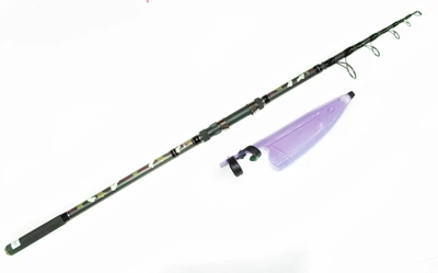 Карпове телескопічне карбонове рибальське вудлище Weida Diamond Carp 3,6 м 3.5lb, короповий лов