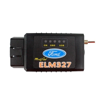 Автосканер ELM327 Ford v1.5 Bluetooth с переключателем HS MS CAN. Диагностика Ford, Mazda FORScan
