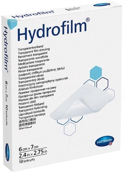 Повязка пленочная прозрачная Hartmann Hydrofilm 6 см х 7 см 10 шт (6857551)
