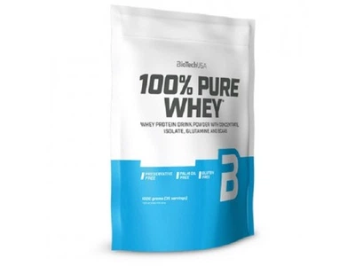 Протеин BioTech USA 100% PURE WHEY 1000г Вкус Бурбон ваниль