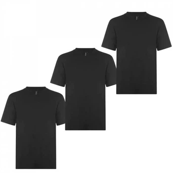 Футболка Donnay Three Pack V Neck Black, 4XL (56) (10098844)