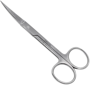 Ножиці стандартні операційні Surgicon 13 см гострі/зігнуті (2000988941249)