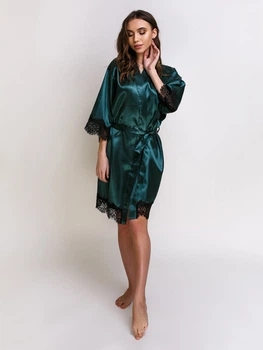 Халат жіночий Angelo dolce l-12 50-52 L-XL Зелений