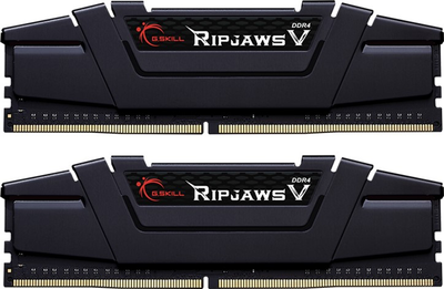 Оперативная память G.Skill DDR4-4400 32768MB PC4-35200 (Kit of 2x16384) Ripjaws V (F4-4400C19D-32GVK)