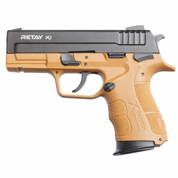 Пистолет стартовый Retay X1 Springfield eXtreme сигнально-шумовой пугач под холостой патрон tan (P570103R)