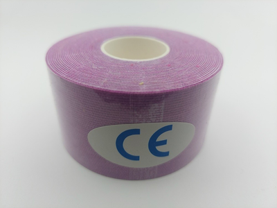 Кинезио тейп Kinesiology tape 3,8 см х 5 м фиолетовый