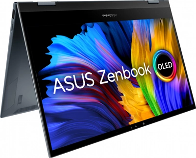 Ноутбук ASUS ZenBook Flip 13 OLED UX363EA-HP668W (90NB0RZ1-M18010) Pine Grey + фірмовий чохол і стилус
