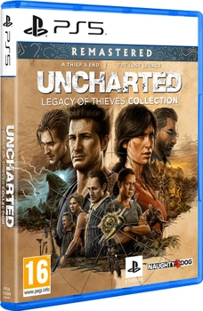 Игра Uncharted: Legacy of Thieves Collection для PS5 (Blu-ray диск, Russian version)
