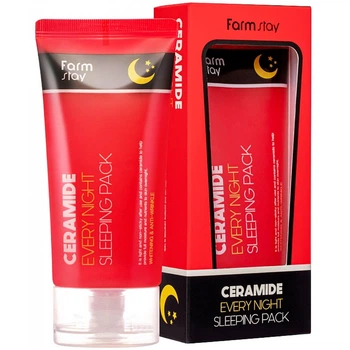 Восстанавливающая ночная маска для лица с церамидами Farmstay Ceramide Every Night Sleeping Pack 120 мл (8809635230255)