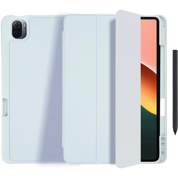 Чехол ZOYU Flex with Stylus Holder для Xiaomi Pad 5 / Pad 5 Pro Light Blue