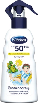 Солнцезащитный спрей Bubchen для детей SPF 50+ 200 мл (7613036861540)
