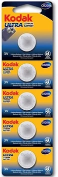 Батарейка Kodak Ultra lit. CR2016 уп., 1х5 шт. відривні (6471983)