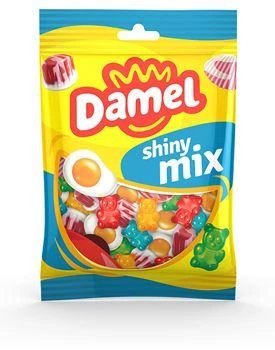 Конфеты жевательные Damel Shinymix, 80 г без глютена