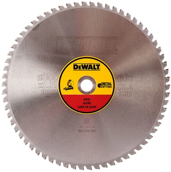 Диск пиляльний DeWalt для дерева 355 мм 66 (DT1926)