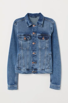 Куртка джинсова H&M 38 синій 27063990618