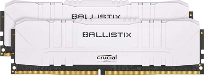 Модуль памяти Crucial DDR4 32Gb (2x16) Ballistix White 3200 MHz (BL2K16G32C16U4W)