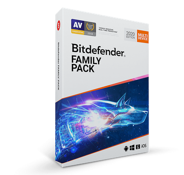 Антивирус Bitdefender Family Pack - 15 устройств | Подписка на 3 года | Код активации ПК по электронной почте