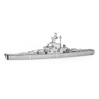 Металлический конструктор Steel World «Линкор» 1200 деталей
