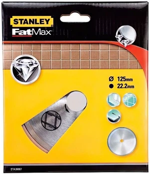 Диск алмазный Stanley по керамике 125 x 22.2 мм (STA38007)