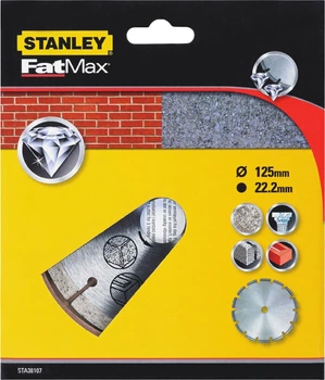 Диск алмазный Stanley по бетону 125 x 22.2 мм (STA38107)