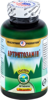Натуральная добавка Healthyway Production Артритозамин 60 таблеток (616659000690)