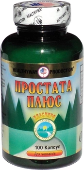 Натуральная добавка Healthyway Production Простата Плюс 100 капсул (616659000140)