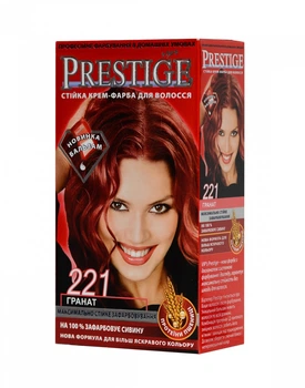краска для волос Роза Импекс PRESTIGE №221 - гранат