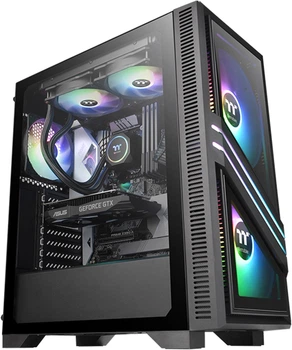 Корпус Thermaltake Versa T35 TG Black RGB (CA-1R7-00M1WN-00)