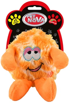 Іграшка для собак Pet Nova Жовтогарячий Монстр 17 см (PLU-ORANGEMONSTER) (5903031444476)