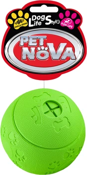 Игрушка для собак Pet Nova Шар для лакомства 8 см (RUB-BALLSNACK-GREEN-XL) (5903031444353)