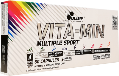 Витамины Olimp Vita-Min Multiple Sport 60 капсул (5901330043628)