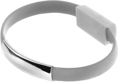 Кабель ExtraDigital Type C to USB браслет 0.2 м Серый (KBU1779)