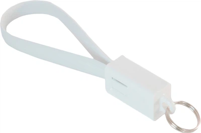 Кабель ExtraDigital Lightning to USB брелок 0.18 м Белый (KBU1789)