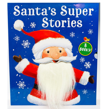 Книга на английском языке Santa's Super Stories: 8 Christmas Book Collection от автора Little Tiger Press и издательства Little Tiger Press из Великобритании
