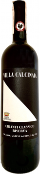 Вино Villa Calcinaia Chianti Classico Riserva DOCG 2016 червоне сухе 0.75 л 14% (8009946000015)