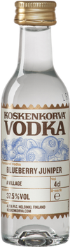 Алкогольний напій Koskenkorva Blueberry Juniper, 0.04 л 37.5% (6412700511801)