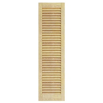 Дверцы жалюзийные WoodTechniс 1400x294 мм сосновые (11755520)