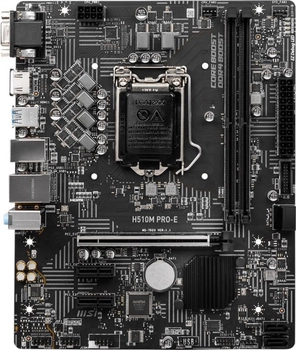 Материнська плата MSI H510M Pro-E (s1200, Intel H510, PCI-Ex16)