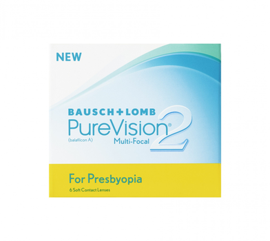 Контактні лінзи Bausch & Lomb Pure Vision 2 Multi-focal - 6 шт