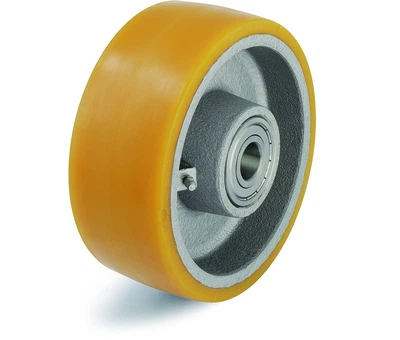 Колесо Blickle с полиуретановым контактным слоем Blickle Extrathane® 2400 кг большегрузное GTH 400/35K