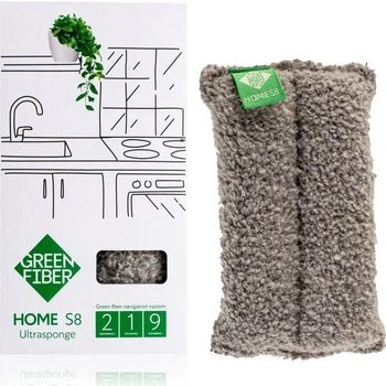Губка GreenWay Green Fiber HOME S8, Інволвер, сіра (08046)