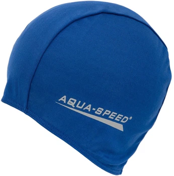 Шапка для плавання Aqua Speed POLYESTER CAP 6454 Синя (5908217664549)