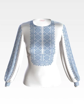 Заготовка жіночої блузки – вишиванки для вишивки бісером і нитками Барвиста Вишиванка Роса (БЖ110дБнннн)