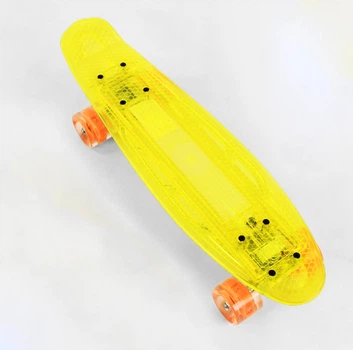 Скейт Пенни борд Best Board Yellow (04526)
