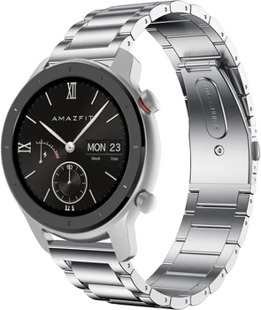 Металевий браслет Shape для Amazfit GTR 42mm Silver (25305-59)