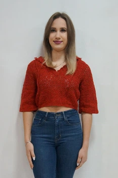 Болеро SEZINCE LILI S темно-червоний 0880