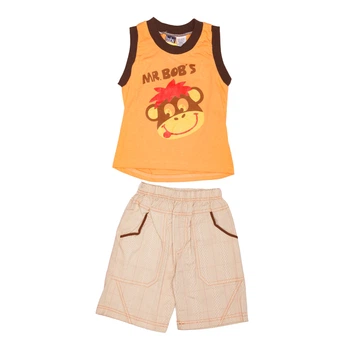 Костюм літній для хлопчика Hawk Kids JB190312b 86 см Помаранчевий